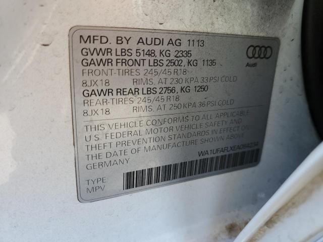 VIN WA1UFAFLXEA084234 2014 Audi A4, Premium Plus no.12