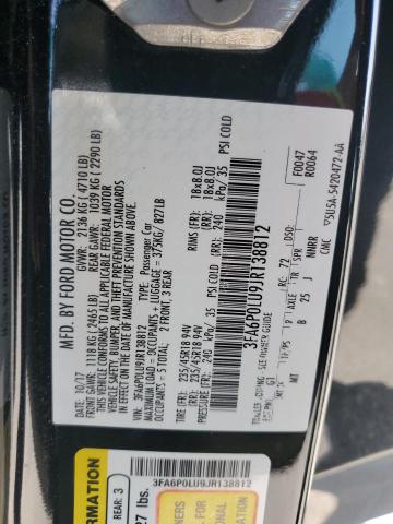 3FA6P0LU9JR138812 2018 FORD FUSION, photo no. 13