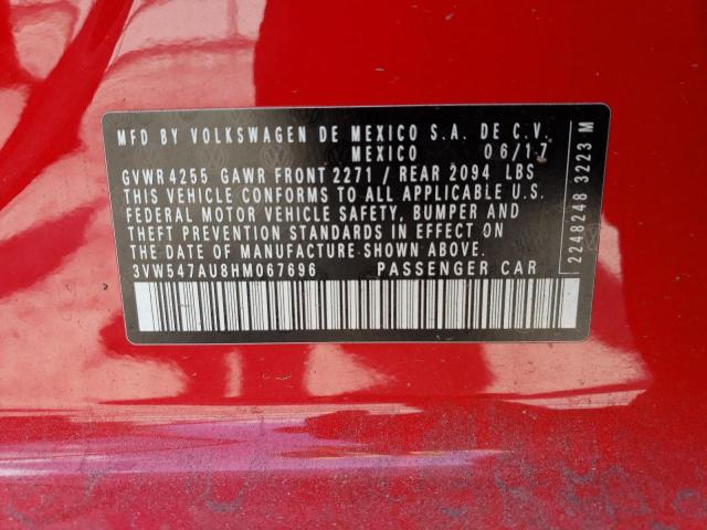 2017 VOLKSWAGEN GTI SPORT - 3VW547AU8HM067696