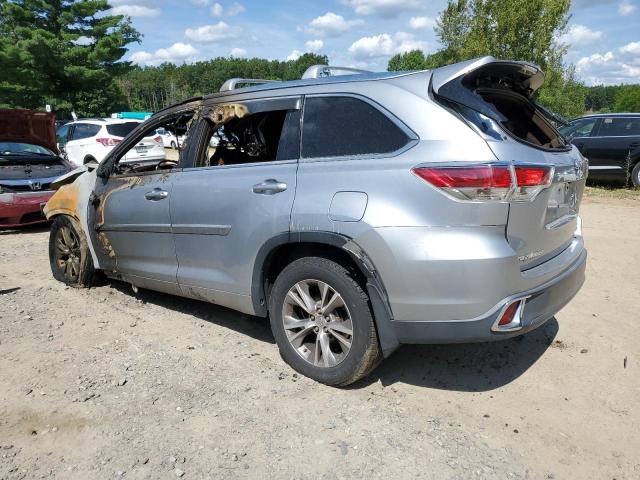 VIN 5TDJKRFH4ES017629 2014 Toyota Highlander, Xle no.2