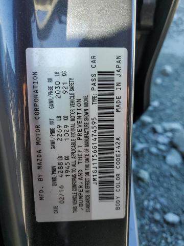 JM1GJ1T56G1474595 Mazda 6 TOURING