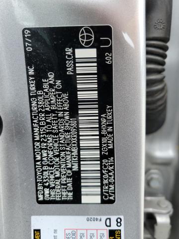 NMTKHMBXXKR095801 Toyota C-HR XLE 13