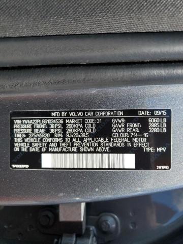 YV4A22PL6G1034536 Volvo XC90 T6
