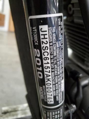 2010 HONDA VT1300 CX JH2SC6157AK000765