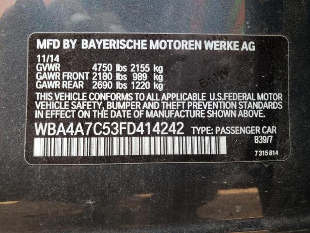 WBA4A7C53FD414242 BMW 428 Xi Gran Coupe