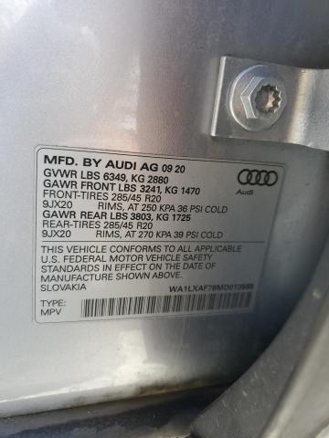 VIN WA1LXAF78MD013588 2021 Audi Q7, Premium Plus no.13