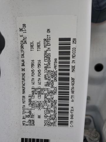 3TMCZ5AN2MM387485 Toyota Tacoma Double Cab