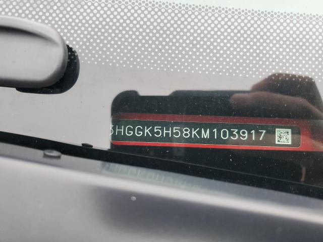 3HGGK5H58KM103917 | 2019 HONDA FIT LX