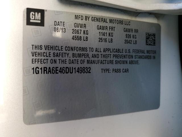 VIN 1G1RA6E46DU149832 2013 Chevrolet Volt no.12