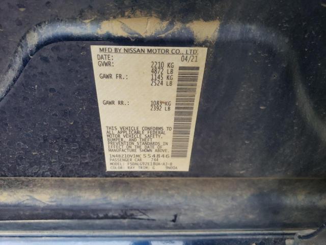 2021 NISSAN LEAF SL PL - 1N4BZ1DV1MC554846