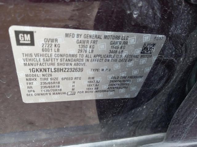2017 GMC ACADIA ALL - 1GKKNTLS8HZ232639