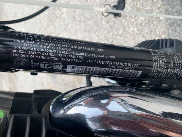 2011 HARLEY-DAVIDSON FXDB 1HD1GX416BC316904