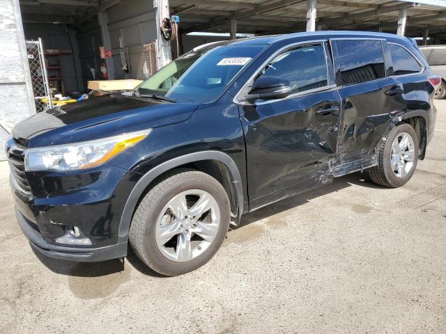 VIN 5TDDKRFH1ES018458 2014 Toyota Highlander, Limited no.1