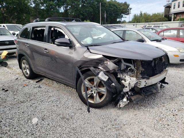 2015 TOYOTA HIGHLANDER LIMITED Photos | MA - NORTH BOSTON - Repairable ...