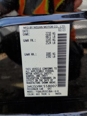 2023 NISSAN LEAF SV PL - 1N4CZ1CV9PC558007