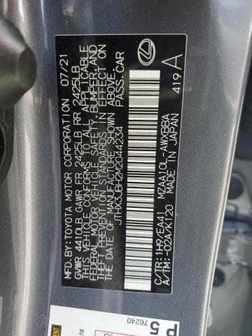 JTHX3JBH2M2044234 Lexus UX 200  13