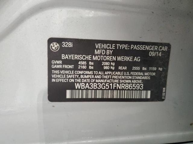 2015 BMW 328 XI - WBA3B3G51FNR86593