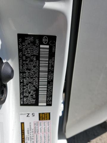 JTDKARFU5G3020466 Toyota PRIUS