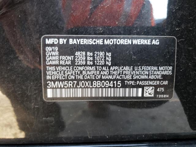 3MW5R7J0XL8B09415 BMW 3 Series 330XI 10