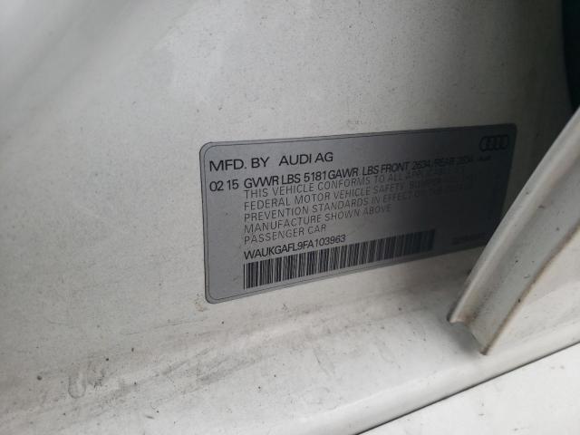 2015 AUDI S4 PRESTIG - WAUKGAFL9FA103963