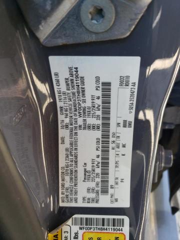 WF0DP3TH8H4119044 Ford FOCUS RS