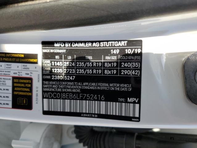 2020 MERCEDES-BENZ GLC COUPE - WDC0J8EB6LF752416