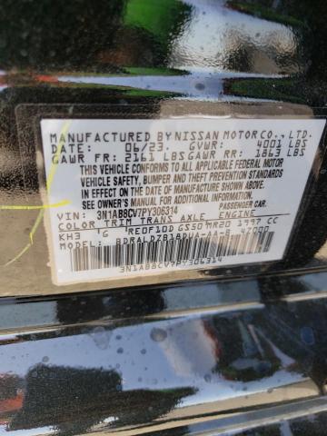 3N1AB8CV7PY306314 Nissan Sentra SV 12