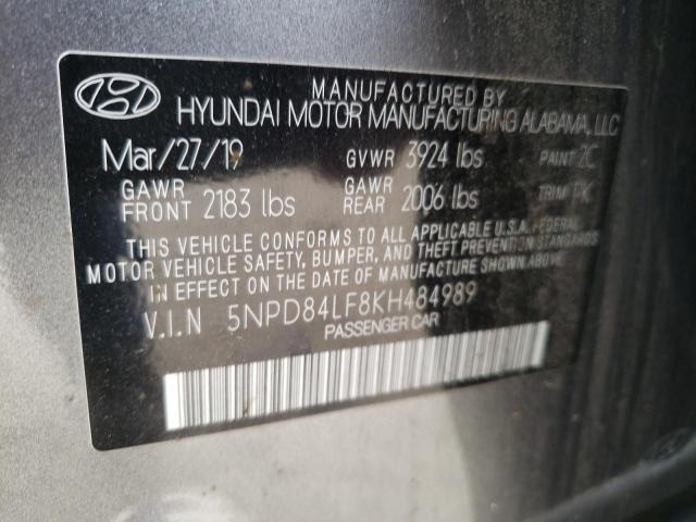 5NPD84LF8KH484989 Hyundai Elantra SE 12