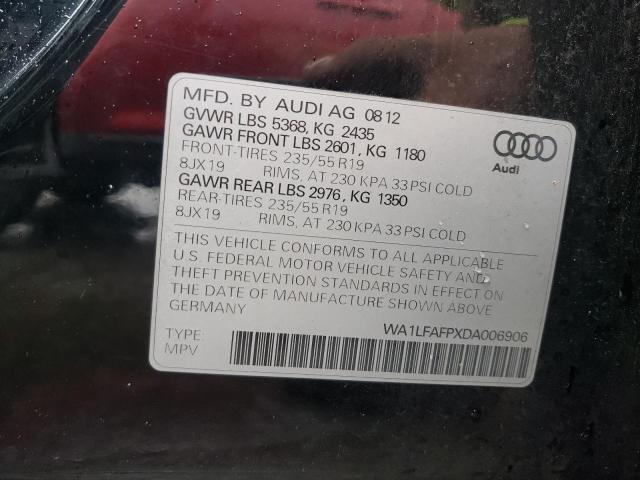 WA1LFAFPXDA006906 2013 AUDI Q5, photo no. 12