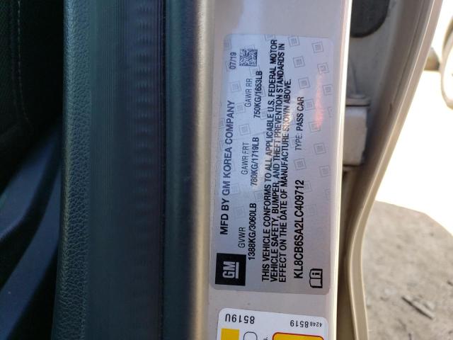 KL8CB6SA2LC409712 Chevrolet SPARK LS