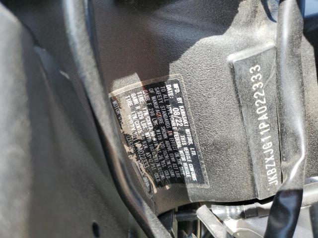 2023 KAWASAKI ZX636 K - JKBZXJG11PA022333