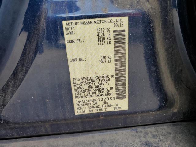 1N4AL3AP6HC127084 Nissan ALTIMA 2.5