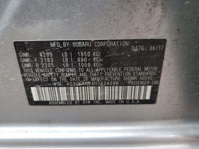 4S3GKAN64H3624390 Subaru Impreza Limited