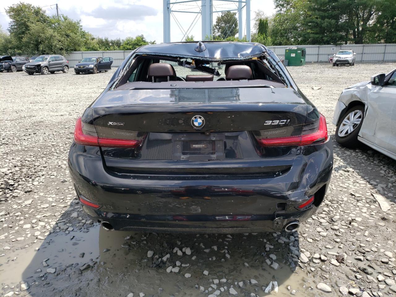  BMW 3 SERIES 2020 Чорний