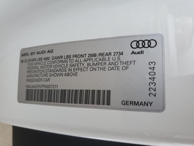 WAU4AGF57PN007211 2023 AUDI A5, photo no. 12