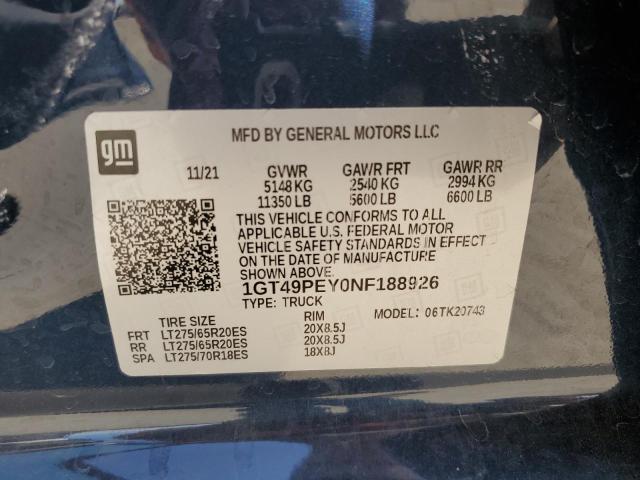 1GT49PEY0NF188926 GMC Sierra K2500 At4