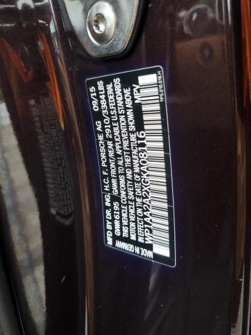 WP1AA2A2XGKA08116 Porsche Cayenne