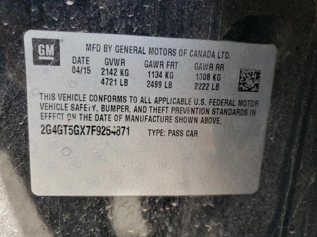 2G4GT5GX7F9254871 Buick REGAL GS
