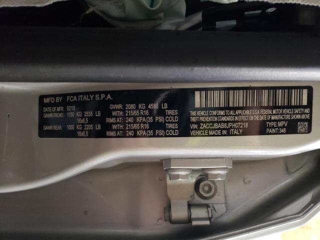 2018 JEEP RENEGADE S - ZACCJBAB8JPH07218