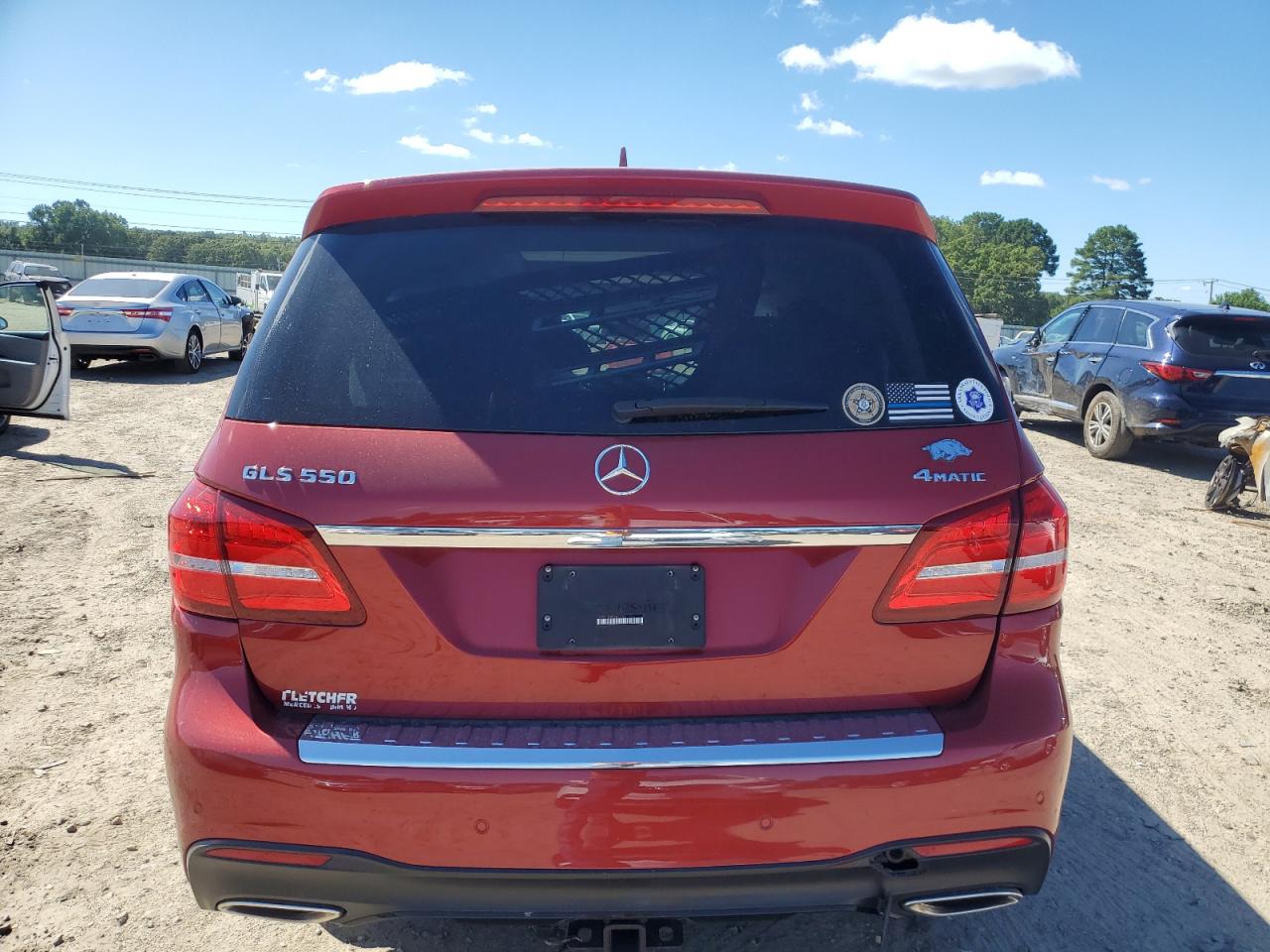 Lot #2960076024 2017 MERCEDES-BENZ GLS 550 4M