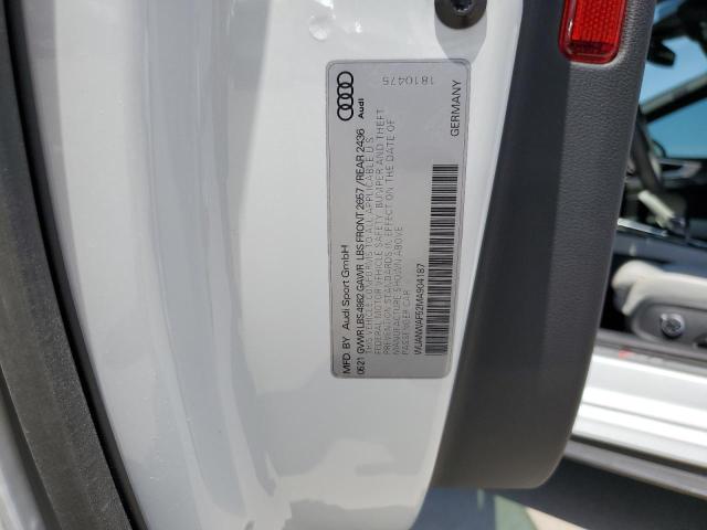 2021 AUDI RS5 WUANWAF52MA904187