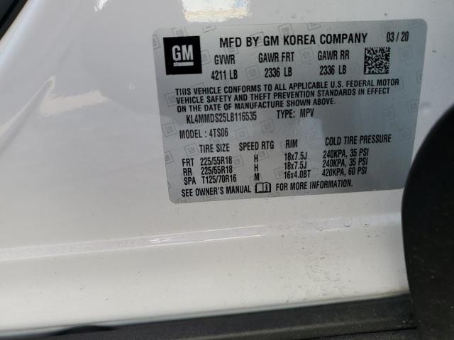 KL4MMDS25LB116535 Buick Encore GX 13