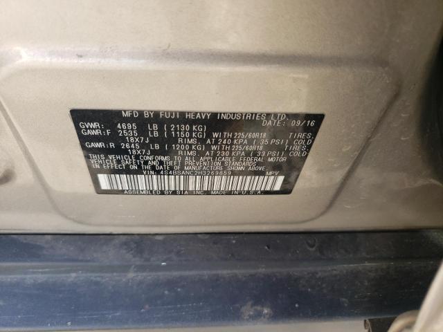4S4BSANC2H3269859 Subaru Outback 2.5i Limited