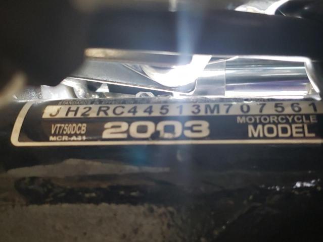 2003 HONDA VT750 DCB - JH2RC44513M707561