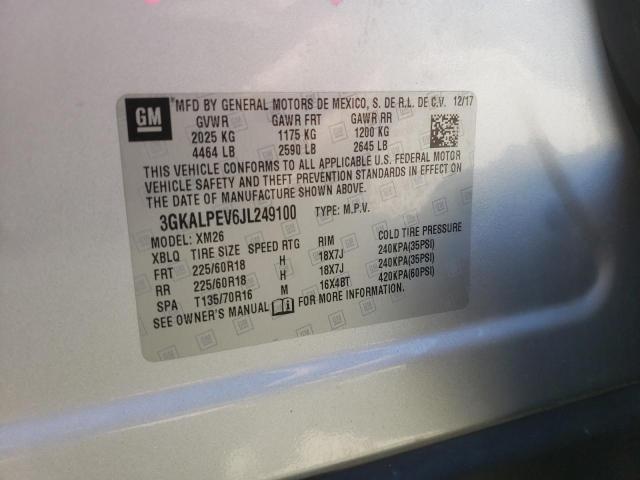 3GKALPEV6JL249100 GMC Terrain Slt