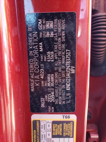 KNDJ23AU1N7837517 KIA SOUL LX