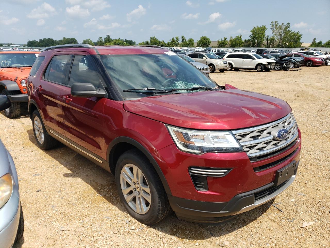 1FM5K8D88JGB43278 FORD EXPLORER 2018