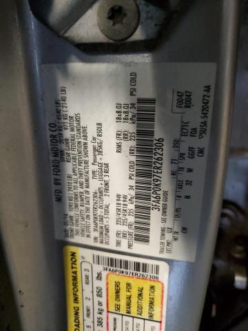 3FA6P0K97ER262306 Ford Fusion Titanium