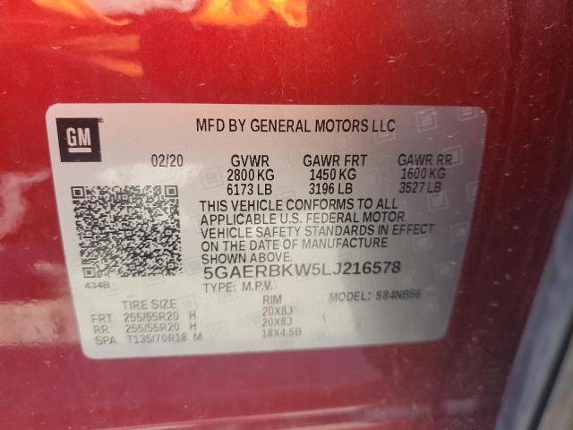 5GAERBKW5LJ216578 Buick Enclave Essence