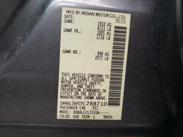 1N4AL3AP2FC288710 Nissan ALTIMA 2.5
